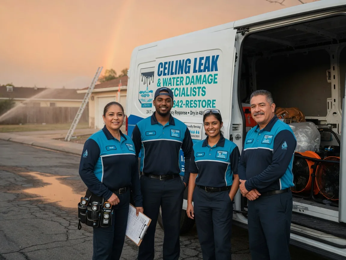 Ceiling Leak Cleanup company in Taylor, MS